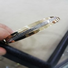 Sembol Gold Altın Kelepçe 14K Versage 12 mm