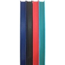 Gürpaş Thermo Deri Lastikli Çizgili 2021 Ajanda 17 x 24 cm Açık Mavi