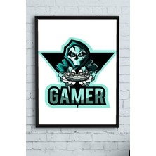 Postermanya Kuru Kafa Oyun Çerçeveli Tablo  21 x 30 cm