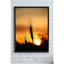 Postermanya Başak Mutfak Çerçeveli Tablo  21 x 30 cm