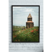 Postermanya Ani Antik Kenti Manzara Çerçeveli Tablo  21 x 30 cm
