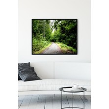 Postermanya Kaz Dağları Manzara Çerçeveli Tablo  21 x 30 cm