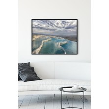 Postermanya Pamukkale Manzara Çerçeveli Tablo 2  21 x 30 cm