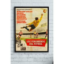 Postermanya Mexican Futbol Çerçeveli Tablo  21 x 30 cm