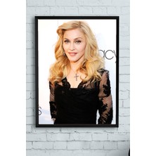Postermanya Madonna Çerçeveli Tablo 3  21 x 30 cm