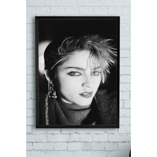 Postermanya Madonna Çerçeveli Tablo 4  21 x 30 cm
