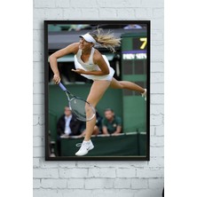 Postermanya Maria Sharapova Çerçeveli Tablo 2  21 x 30 cm