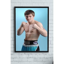 Postermanya Ricky Hatton Dövüş Çerçeveli Tablo  21 x 30 cm