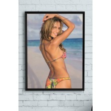 Postermanya Marisa Miller Çerçeveli Tablo  21 x 30 cm