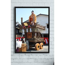 Postermanya Japonya Manzara Çerçeveli Tablo 4  21 x 30 cm