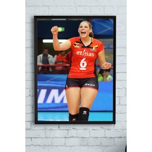 Postermanya Charlotte Leys Çerçeveli Tablo  21 x 30 cm