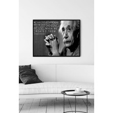 Postermanya Einstein Bilimsel Çerçeveli Tablo 3  21 x 30 cm