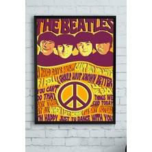 Postermanya The Beatles Çerçeveli Tablo 5  40 x 50 cm