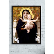 Postermanya Dini Görsel Çerçeveli Tablo 3  21 x 30 cm