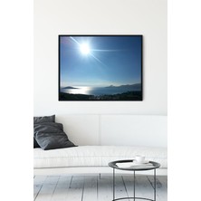 Postermanya Bodrum Manzara Çerçeveli Tablo  21 x 30 cm