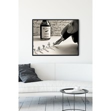 Postermanya El Yazısı Çerçeveli Tablo  21 x 30 cm