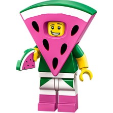 LEGO Movie 2 Minifigür 71023 - 8 Watermelon Dude Minifigür (Kapalı Paket 1 Adet Minifigür)