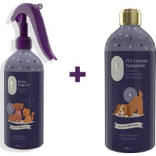 Gallipoli Lavender Pet Şampuanı 400 ml +  Pet Koku Giderici 400 ml