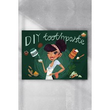 Postermanya Aşçı Kız Mutfak Poster  40 x 60 cm