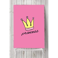 Postermanya Prenses Çocuk Odası Poster  50 x 70 cm