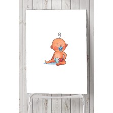 Postermanya Küçük Bebek Çocuk Odası Poster  40 x 60 cm