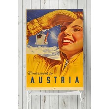 Postermanya Avustralya Vintage Poster  40 x 60 cm