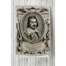 Postermanya Evangelista Torricelli Bilimsel Poster  40 x 60 cm