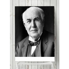 Postermanya Thomas Edison Bilimsel Poster  40 x 60 cm