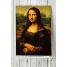 Postermanya Leonardo da Vinci - Mona Lisa Sanatsal Poster  40 x 60 cm