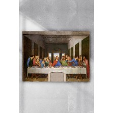 Postermanya Leonardo da Vinci - Son Akşam Yemeği Sanatsal Poster  50 x 70 cm