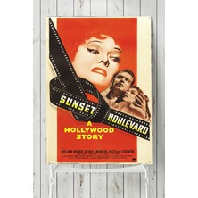 Postermanya Sunset Boulevard-Sunset Bulvarı Film Afişi  40 x 60 cm