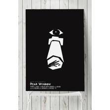 Postermanya Rear Window Film Afişi Poster 40 x 60 cm