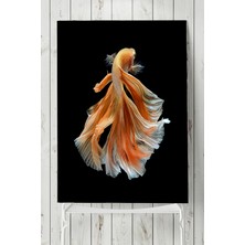 Postermanya Sanatsal Balık Hayvan Posteri  40 x 60 cm