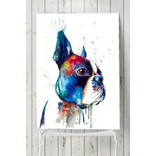 Postermanya Sanatsal Köpek Hayvan Posteri  40 x 60 cm