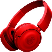 T450BT Kablosuz Kulak Üstü Kulaklık - Kırmızı