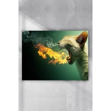Postermanya Kedi Eğlenceli Mizahi Poster  40 x 60 cm