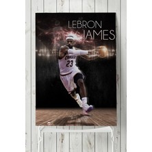 Postermanya Lebron James Basketbol Posteri  40 x 60 cm