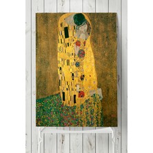 Postermanya Klimt - The Kiss Sanatsal Poster  40 x 60 cm