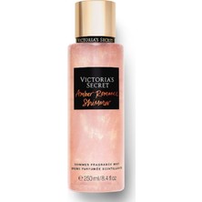 Victoria's Secret Amber Romance Shimmer Mist 250 ml Simli Işıltılı Kadın Vücut Spreyi