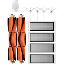 Populer Hepa Filtre + Yan Fırça ,ana Fırça Set Xiaomi Mı Robot Vakum 2 Roborock S50 Elektrikli Süpürge Parça Uyumlu