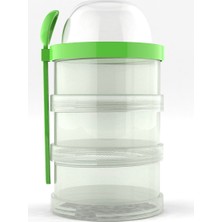 Zweikell Infinity Yeşil BPA İçermez 700 ml Atıştırmalık Kabı