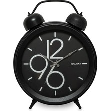 Galaxy Büyük Siyah Duvar Saati