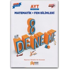 Başarı Teknik Yayınları  8 AYT Sayısal (Mat+Fen) Deneme