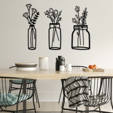 Metalium Concept Dekoratif Metal Duvar Tablosu Bahar Çiçekleri [1162-16x43-16x39-17x41]