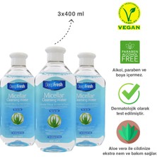 Deep Fresh Micellar Makyaj Temizleme Suyu 3 x 400 ml