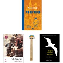 Momo - Martı - Sol Ayağım (3 Kitap Set) + Cizo Kitap Ayracı