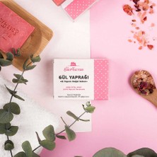 The Soap Factory Klasik Seri El Yapımı Gül Yaprağı Sabunu 110 g x 3 Adet (Toplam 330 g)  - Vegan - Lüks - Bütün Cilt Tiplerine Uygun - Geleneksel Kaynatma Yöntemi - Üstün Cilt Bakımı