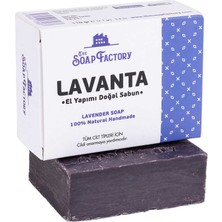 The Soap Factory Klasik Seri El Yapımı Lavanta Sabunu 110 g x 3 Adet (Toplam 330 g) - Vegan - Lüks - Bütün Cilt Tipleri İçin - Geleneksel Kaynatma Yöntemi - Üstün Cilt Bakımı - Bitkisel