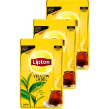 Lipton Yellow Label Dökme Çay 1000 gr 3'lü