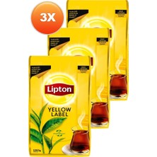 Lipton Yellow Label Dökme Çay 1000 gr 3'lü